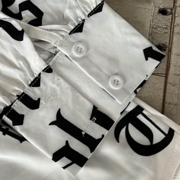 New Women's Dress with Black and White - Picture 3 of 3